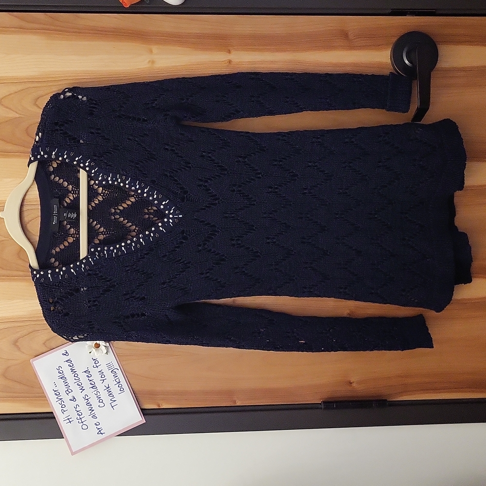 WHBM Crochet Sweater